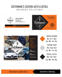 Dutchman's Detailing Style Sheet