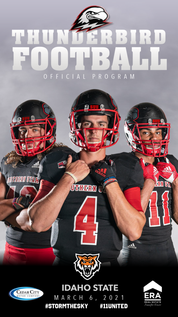 Football Game Program Cover