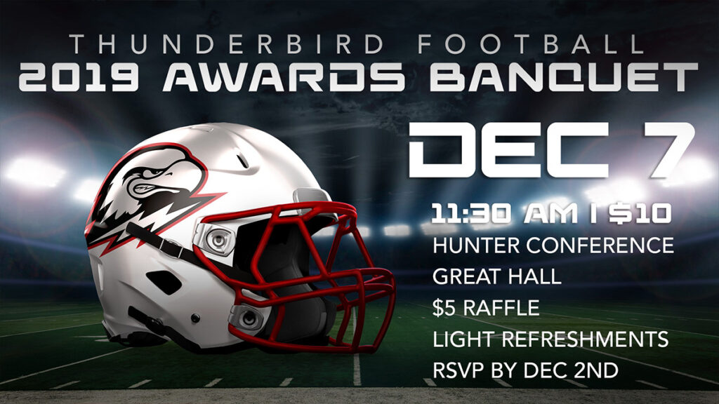SUU Football awards banquet.