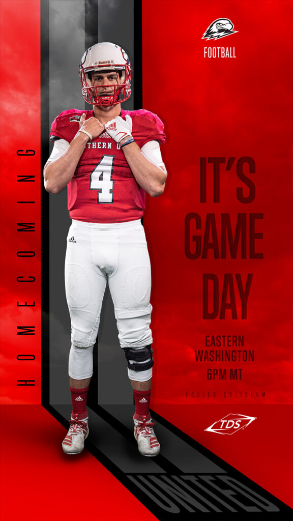 SUU Football Game Day Graphic