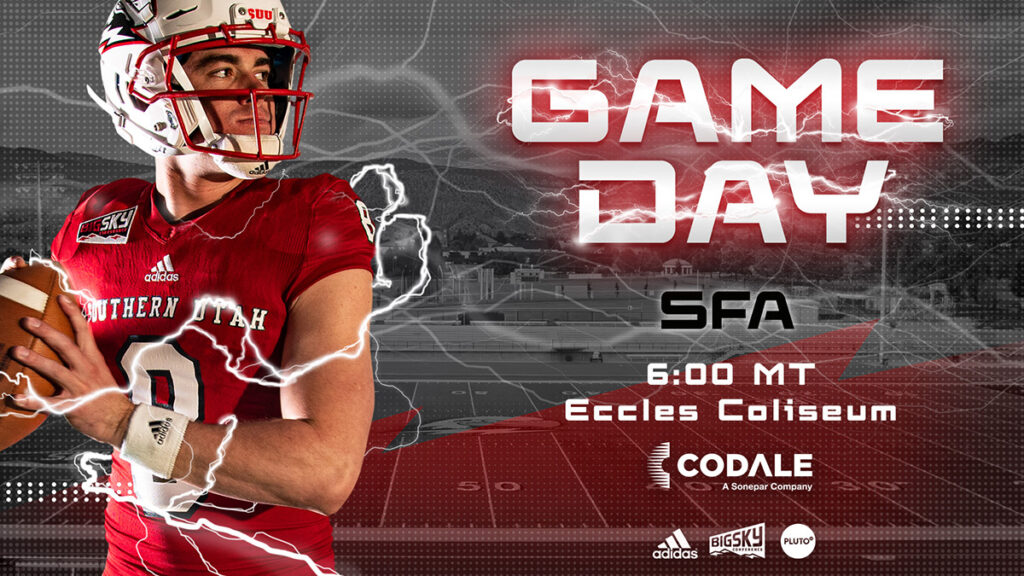 SUU Football Game Day Graphic