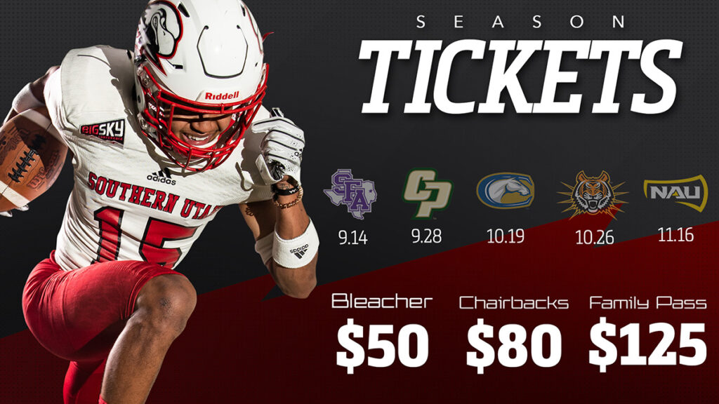 Football Season Tickets Graphic
