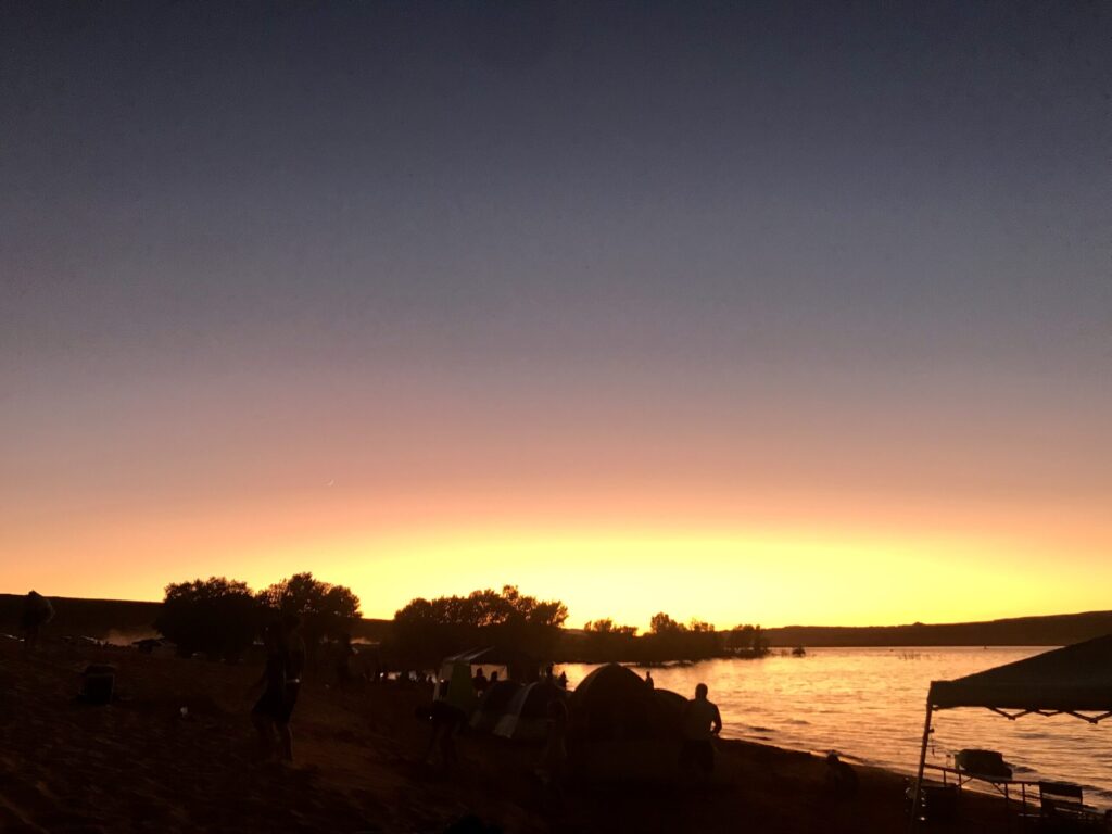2023 – Sunset at Sand Hollow Reservoir