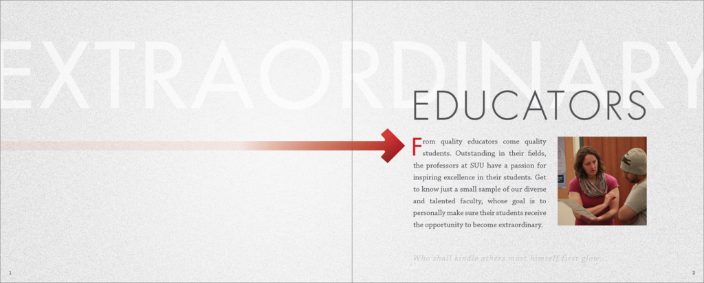 Experience More Magazine Spread