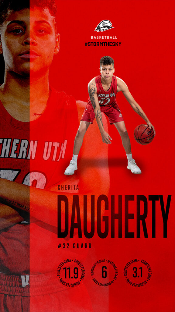 Women's Basketball Daugherty Graphic