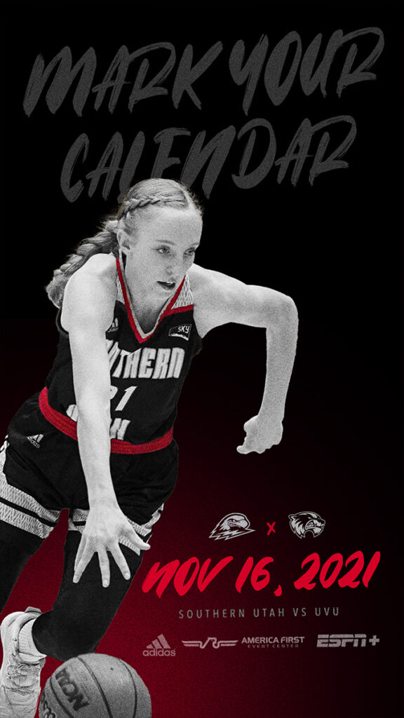 Women's Basketball Game Day Graphic
