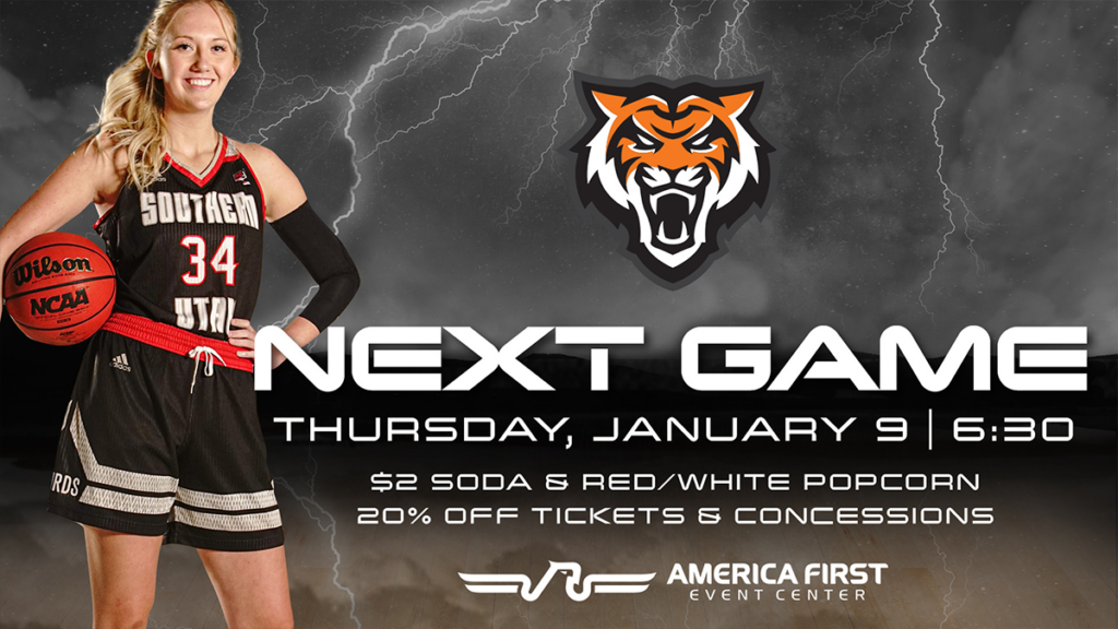 Women's Basketball Next Game Graphic